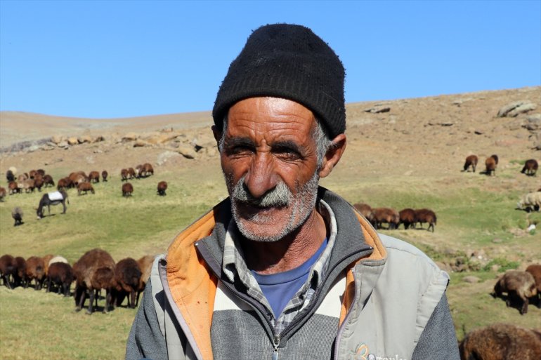 AĞRI Çocuk başladığı yıldır çobanlıkla sağlıyor geçimini 40 yaşta - 8