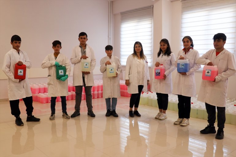 Okulların öğrencileri temizlik AĞRI ürünlerini lise üretiyor - 11