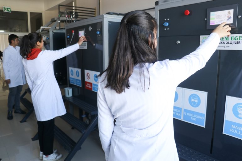 temizlik ürünlerini Okulların öğrencileri lise - AĞRI üretiyor 12