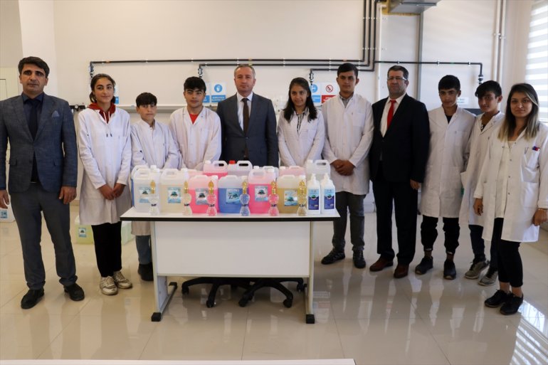 - temizlik ürünlerini AĞRI üretiyor öğrencileri Okulların lise 15