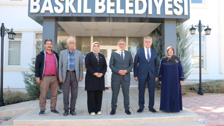 AK Parti Elazığ İl Başkanı Yıldırım'dan Baskil Belediye Başkanı Akmurat'a ziyaret