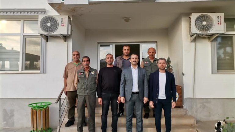 Baskil Kaymakamı Kundakçı, Orman İşletme Şefliğini ziyaret etti1