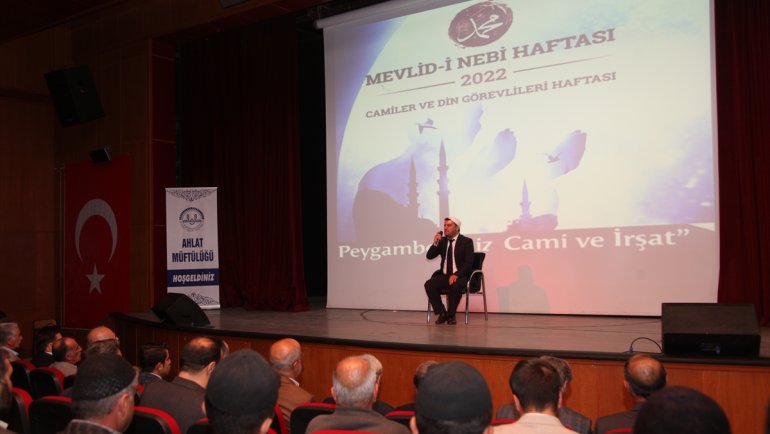 Ahlat'ta "Mevlid-i Nebi" etkinliği düzenlendi