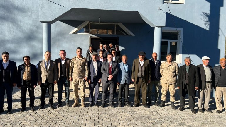 Bulanık Kaymakamı Ocak, köyleri ziyaret etti1