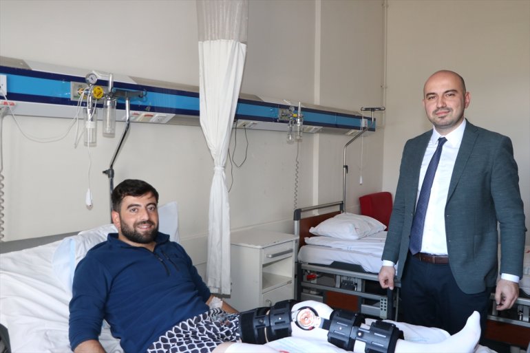 ERZURUM ile sağlığına futbolcu, Ağrılı getirilen kavuştu - menisküs ABD