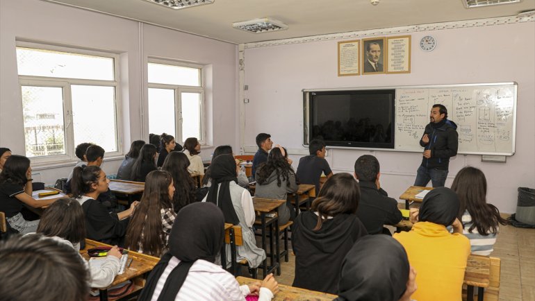 Etüt Van projesinde öğrenciler ders başı yaptı1