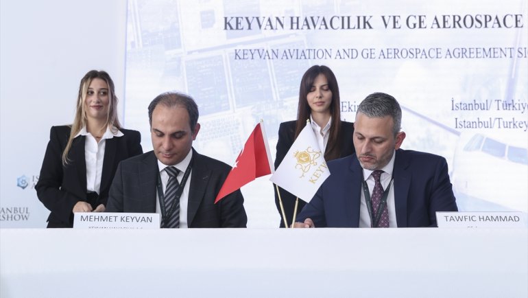 İSTANBUL - Keyvan Havacılık ve GE Aerospace teknolojide güçlerini birleştirdi1