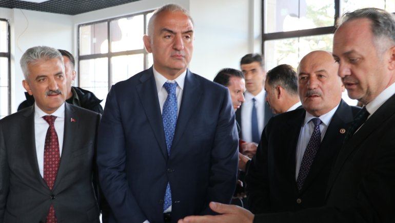 Kültür ve Turizm Bakanı Ersoy, Erzincan'da ziyaretlerde bulundu