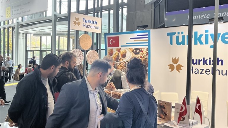 Sial Paris Fuarı'nda Türk fındığına yoğun ilgi