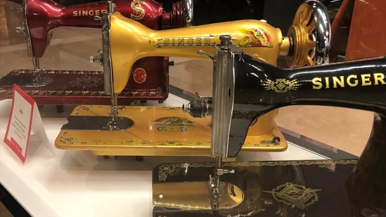 Singer'in 170 yıllık tarihe tanıklık eden sergisi 3 ay ziyaretçileri ağırlayacak