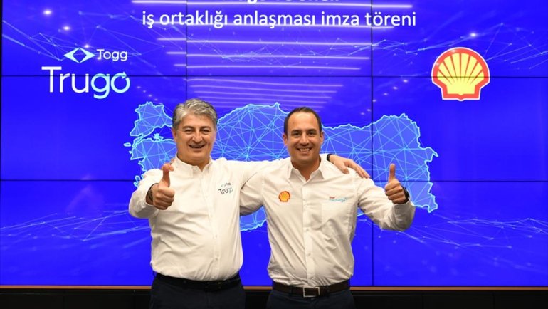 Togg Trugo ve Shell'den Türkiye'yi şarj cihazlarıyla donatmak için stratejik iş birliği