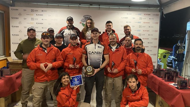 CANiK ana sponsorluğundaki "sportif atıcılık yarışmasında" Türkiye başarısı