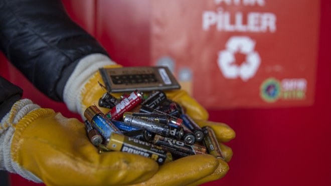 Erzurum'da 6 ayda yaklaşık 80 ton atık geri dönüşüme kazandırıldı