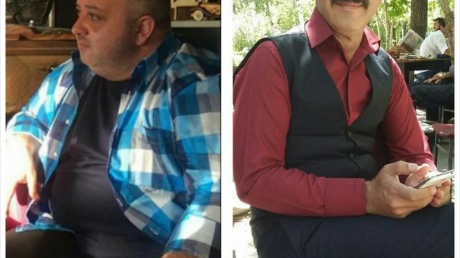 Aşırı kilolarından kurtulunca takım elbise hayali gerçek oldu