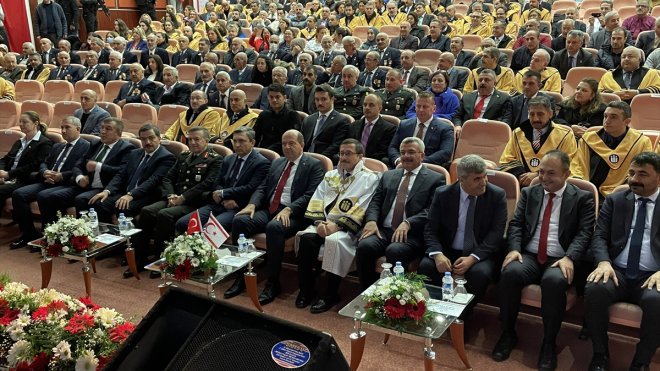 KKTC Cumhurbaşkanı Tatar, Malatya'da konferansa katıldı, çeşitli ziyaretlerde bulundu