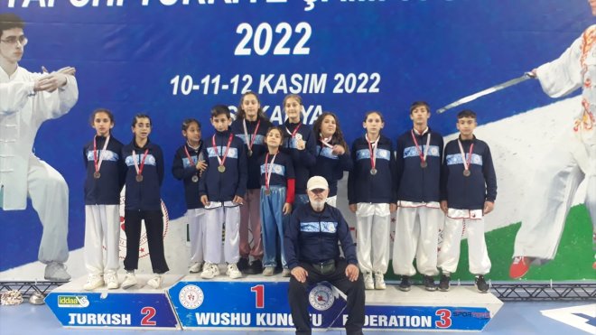 Malatyalı sporcular, Tai Chi Türkiye Şampiyonasında 10 madalyayla döndü