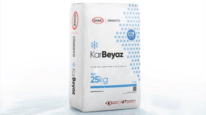 OYAK Çimento'dan yeni çevreci beyaz çimento "KarBeyaz"