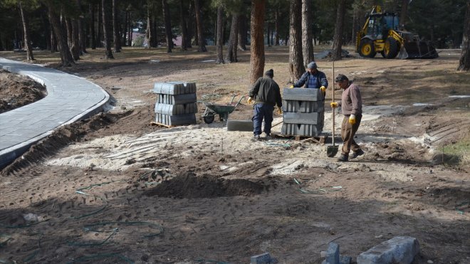 Sarıkamış'ta "Millet Bahçesi Projesi" çalışmaları devam ediyor