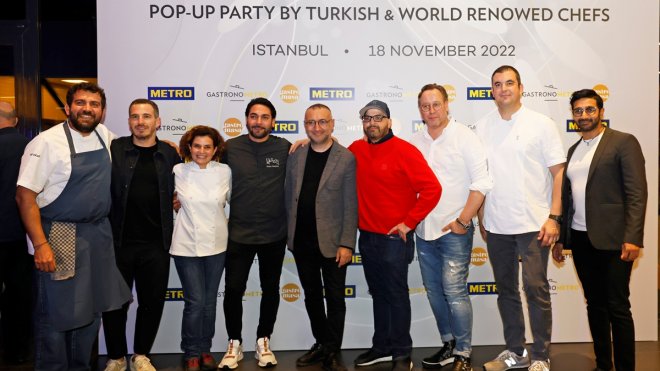 Ünlü şefler Gastronometro'da buluştu