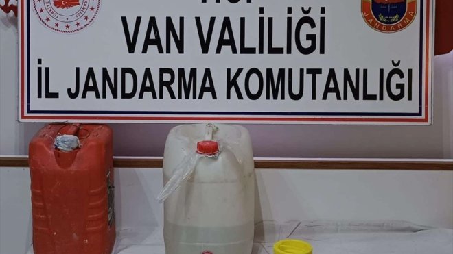 Van'da 31 kilo 396 gram sentetik uyuşturucu ele geçirildi