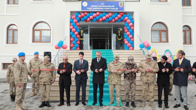 Adaklı İlçe Jandarma Komutanlığının yeni hizmet binası açıldı