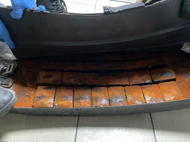 bulunan tırın Ağrı