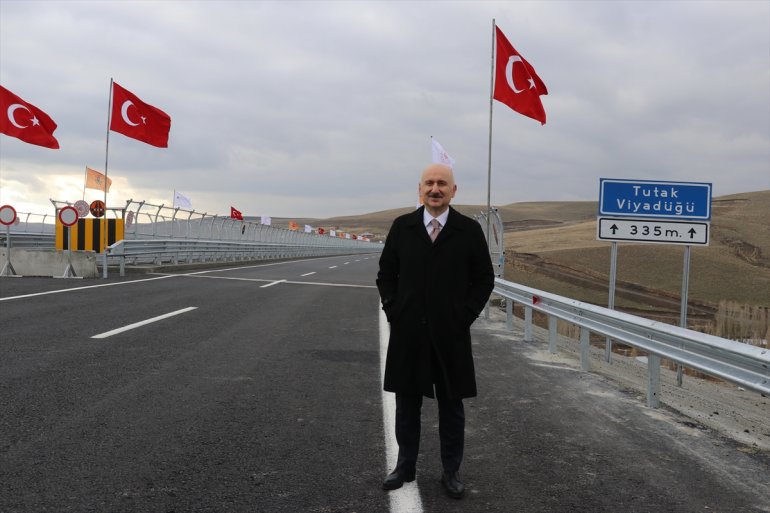 Ağrı-Hamur-Tutak-Patnos kara yolu ulaşıma açıldı6