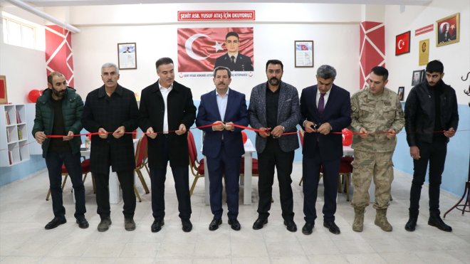 ELAZIĞ - Şehidin adı okuduğu okulun kütüphanesinde yaşatılacak1