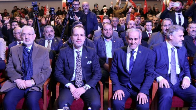 Yeniden Refah Partisi Genel Başkanı Erbakan, Elazığ'da konuştu: