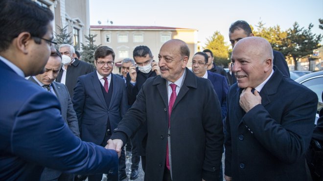 ERZURUM - Bakan Bilgin, Vali Okay Memiş