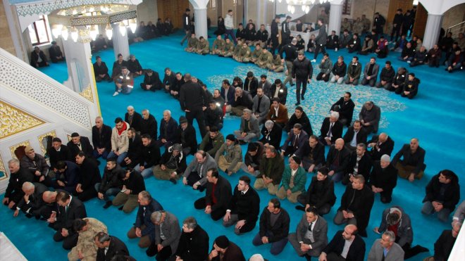 Hakkarili şehit uzman için mevlit okutuldu