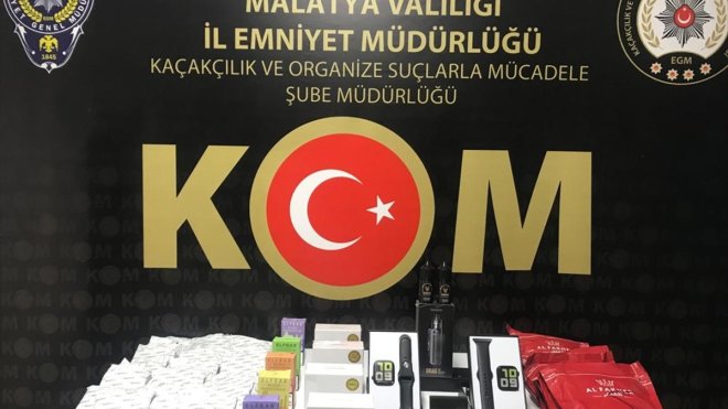 Malatya'da kaçakçılık operasyonlarında 3 şüpheli yakalandı