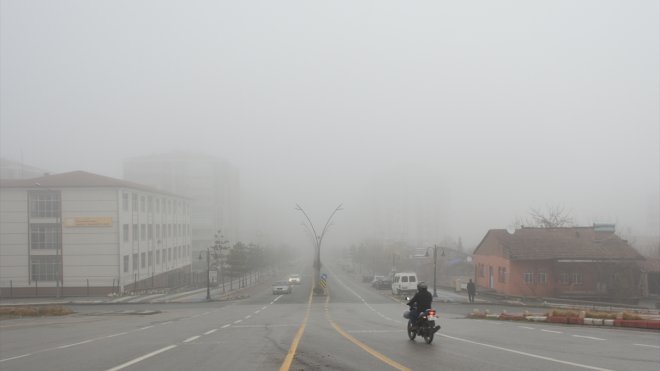Malatya'da sis etkili oluyor