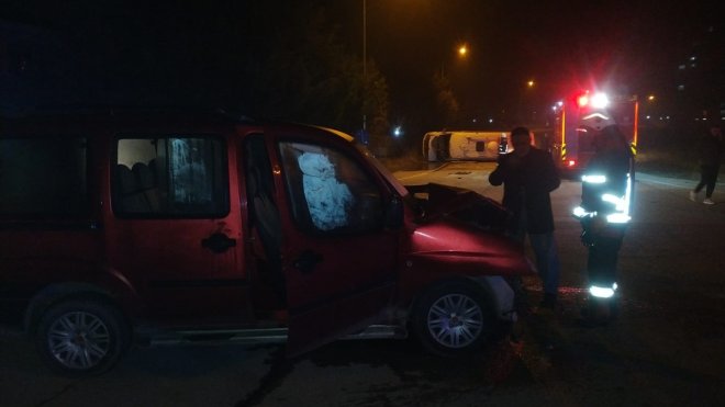 Malatya'da trafik kazasında bir kişi yaralandı