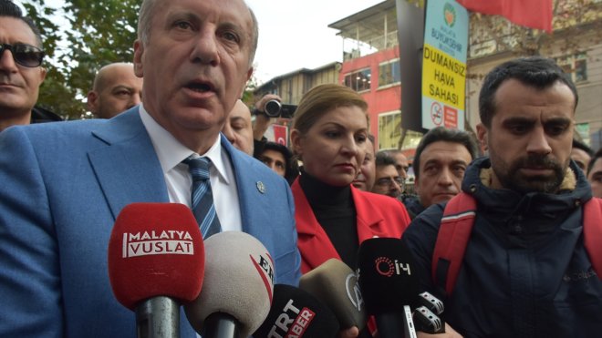 Memleket Partisi Genel Başkanı İnce, Malatya