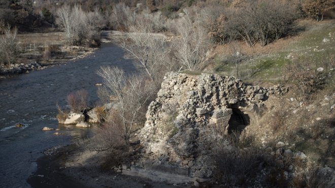 Pülümür Vadisi'ndeki taş kemerli köprü koruma altına alınacak