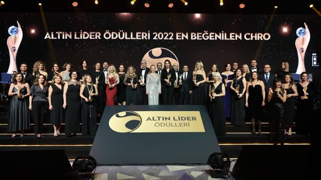 Türkiye'nin 'En Beğenilen CHRO Altın Liderleri' ödüllerine kavuştu