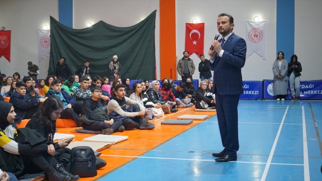 Türkiye Ulusal Ajans Başkanı Astarcı Malatya'da gençlerle buluştu