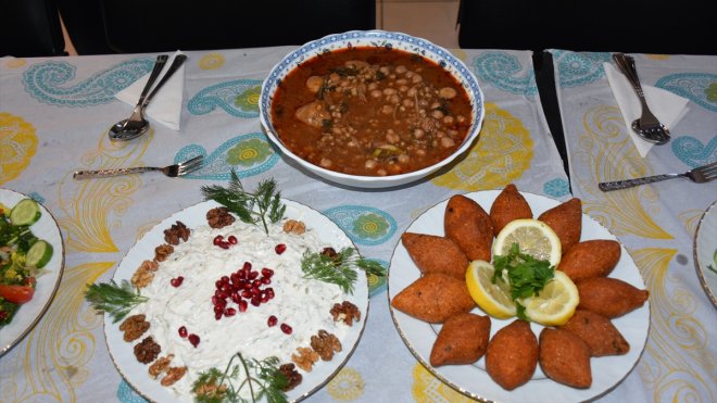 Hakkari'de aşçılık kursundaki kadınlar hünerlerini sergiledi