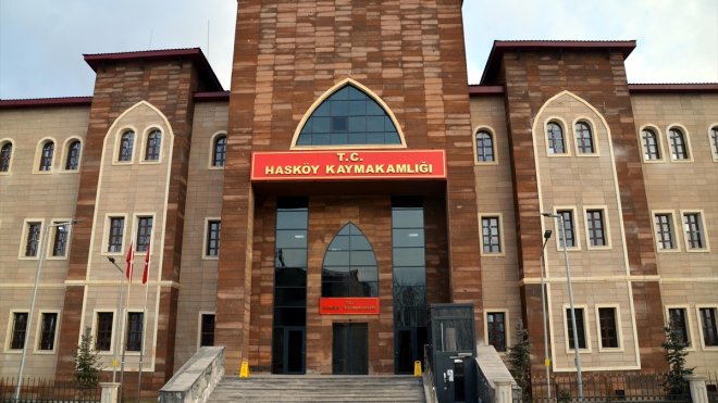 Hasköy'de Kaymakamlık ve Belediyenin hizmet vereceği bina tamamlandı
