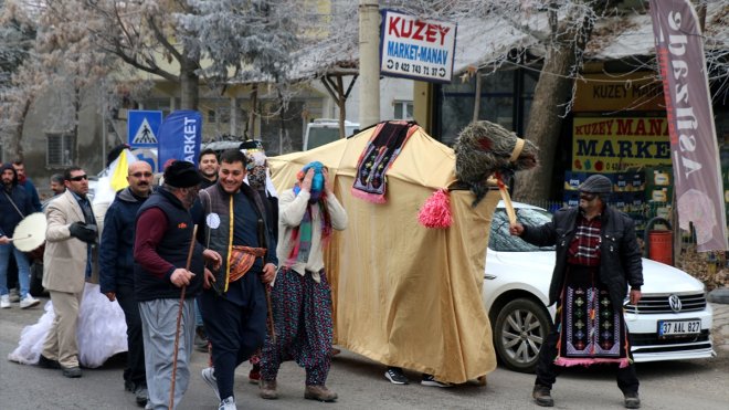 Hekimhan'da "Kış Yarısı" şenliği düzenlendi
