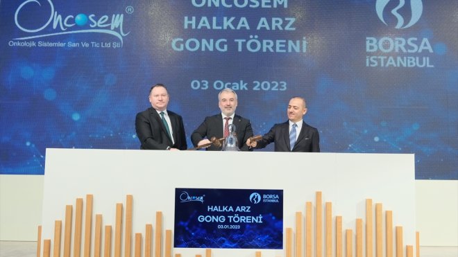 Borsa İstanbul'da gong, Oncosem Onkolojik Sistemler için çaldı