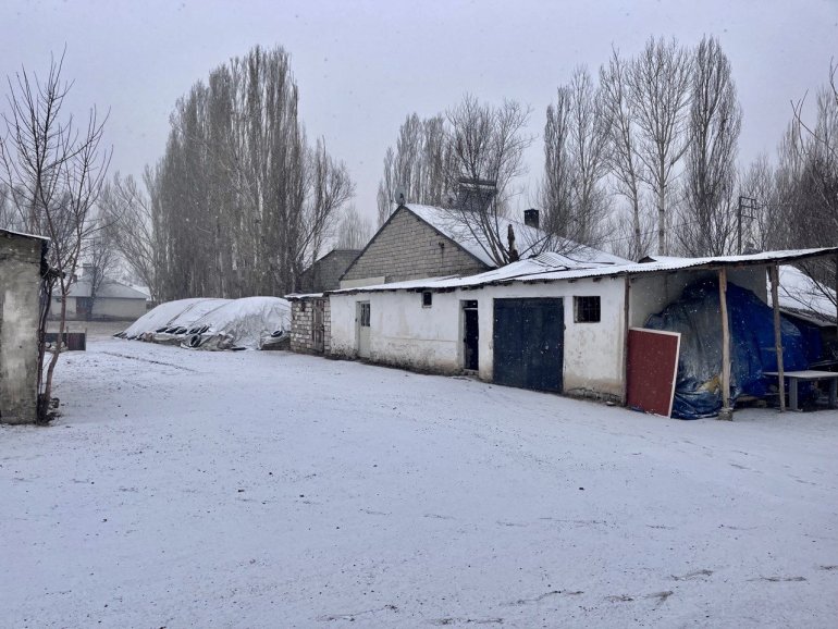 Kara hasret kalan Ağrı beyaza büründü7