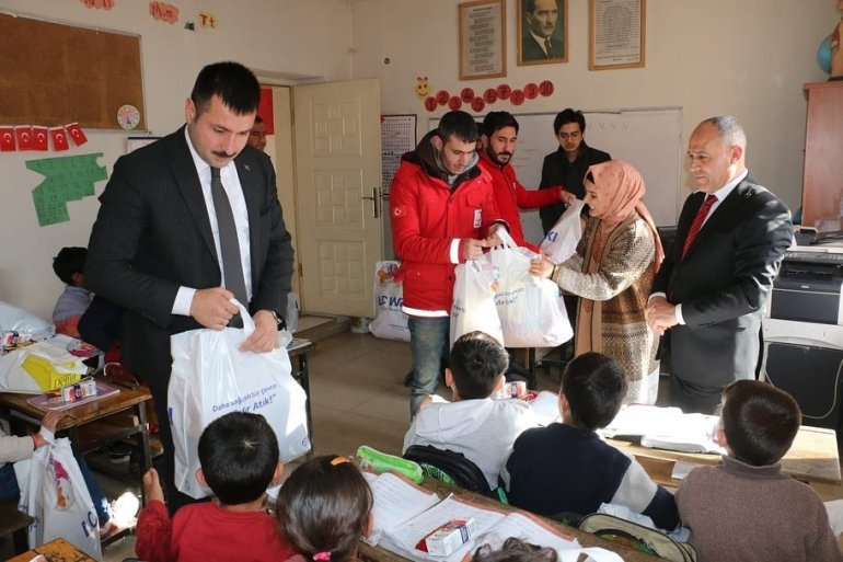 Kaymakam karali köy okullarını ziyaret etti4