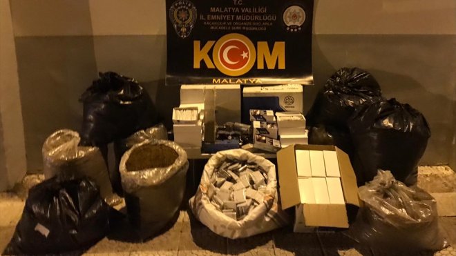 Malatya'da kaçakçılık operasyonlarında 4 şüpheli yakalandı