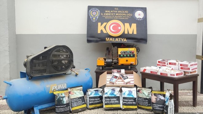 Malatya'da kaçakçılık operasyonunda 2 şüpheli yakalandı