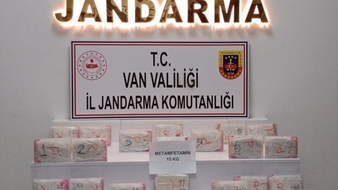 Van'da 16 kilo 500 gram uyuşturucu ele geçirildi