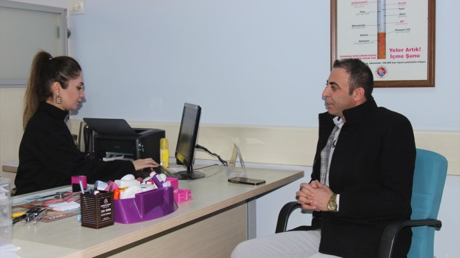 Van'da yeniden dizayn edilen Sigara Bırakma Polikliniği'nde vatandaşlara hizmet veriliyor