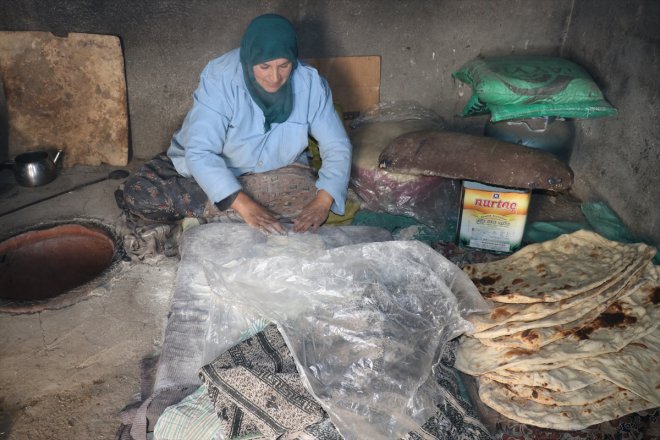 pişiriyor köylerde depremzedeler Ağrı