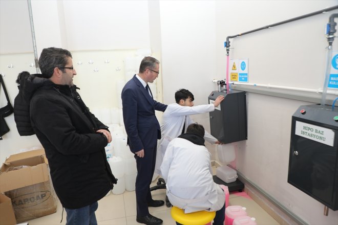 üretiyor öğrenciler soba Ağrı